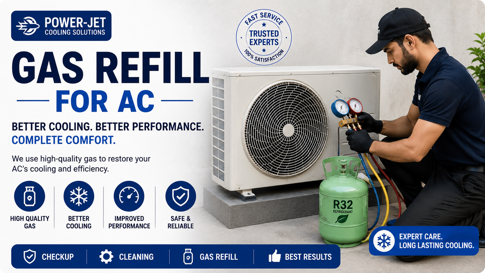 AC Gas Refill